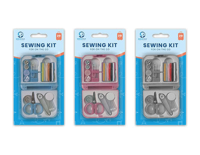 World Tour Travel Sewing Kit 20 Piece Assorted - EuroGiant