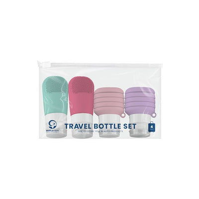 World Tour Travel Silicone Bottle Set - EuroGiant