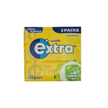 Wrigleys Extra Apple Flavour 3 Pack - EuroGiant