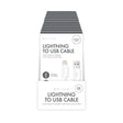 Zenso Lightning To Usb Cable 2 Metre - EuroGiant