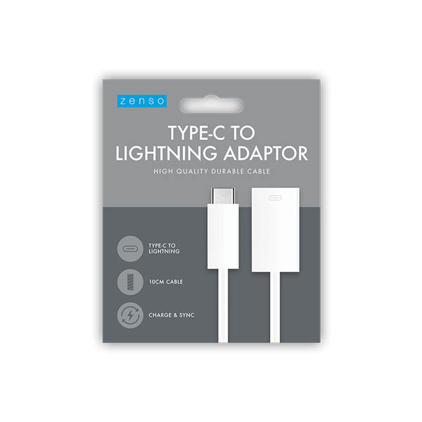 Zenso Type C To Lightning Adaptor - EuroGiant