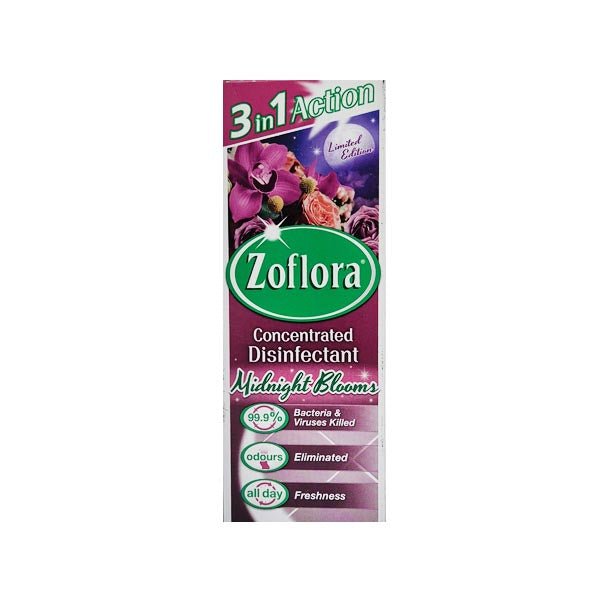 Zoflora Concentrated midnight blooms 120ml - EuroGiant