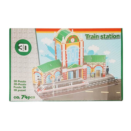 3 D Puzzle 74 Piece - EuroGiant