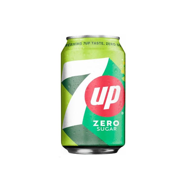 7 Up Zero Sugar Can 330ml – EuroGiant