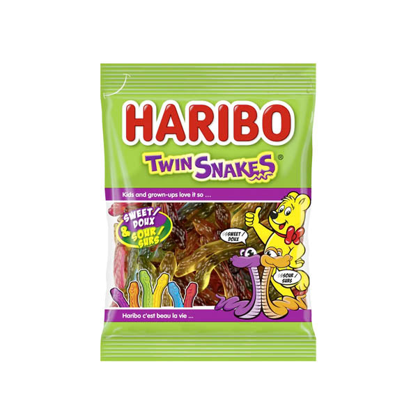 Haribo Twin Snakes 160g