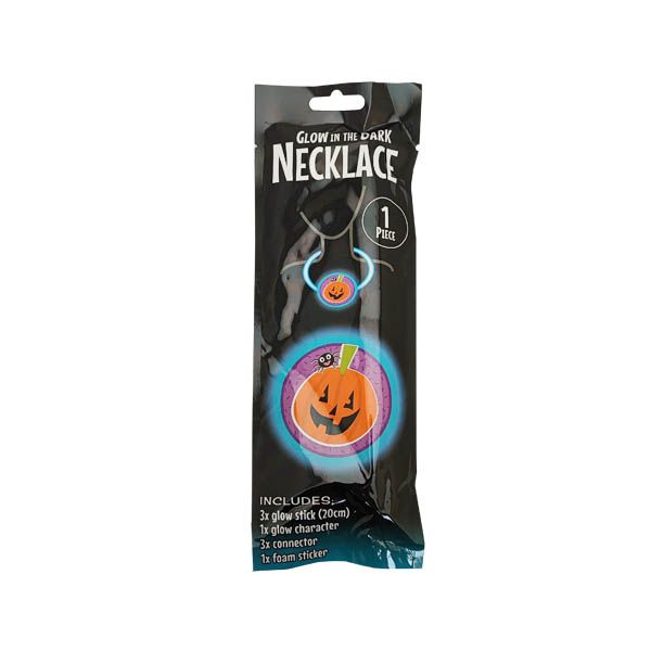 Halloween Glow In The Dark Necklace