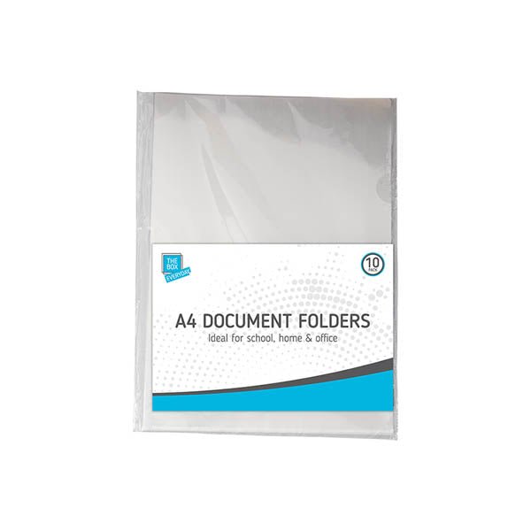 A4 Document Folders 10PK - EuroGiant