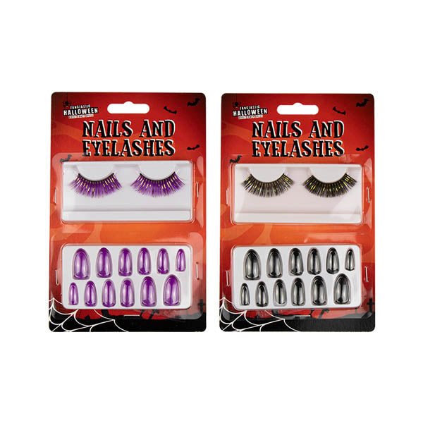 Adult Nightmare Nails & Eyelashes - EuroGiant