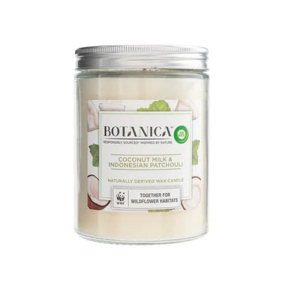 Air Wick Botanica Candle Coconut 500g - EuroGiant