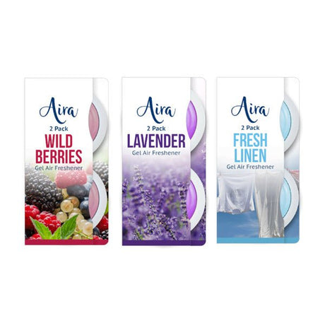 Aira Round Gel Air Freshener 2 Pack - EuroGiant