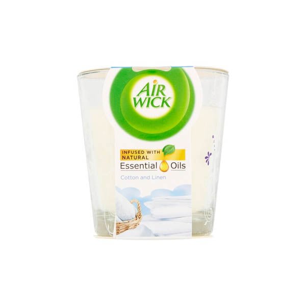 Airwick Jar Candle Cotton & Linen 105g - EuroGiant