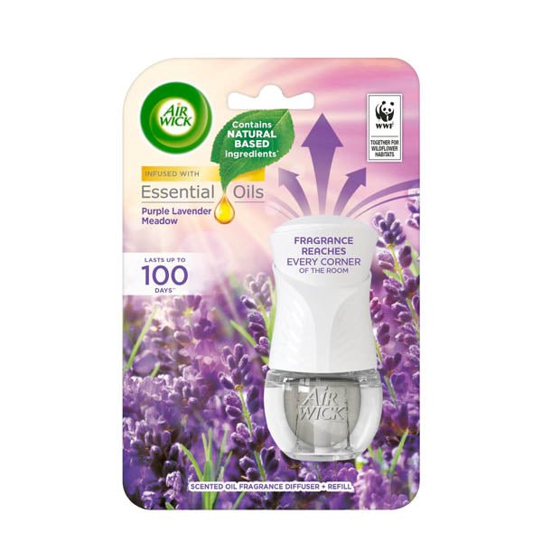 Airwick Plug In Diffuser Purple Lavender - EuroGiant