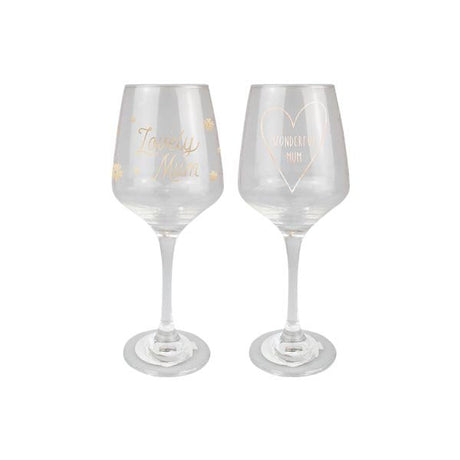 Amazing Mum Printed Wine Glass - EuroGiant