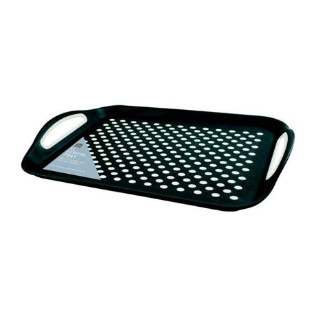 Anti Slip Serving Tray Black Extra Large - EuroGiant