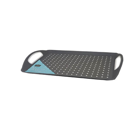 Anti Slip Serving Tray Grey Extra Large - EuroGiant