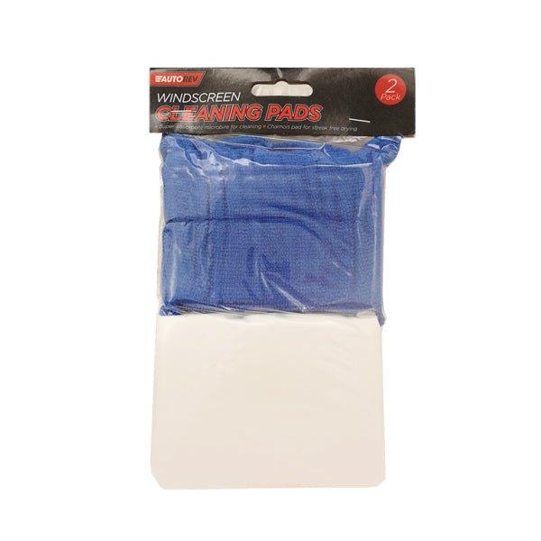 Auto Rev Windscreen Cleaning Pads 2 Pk