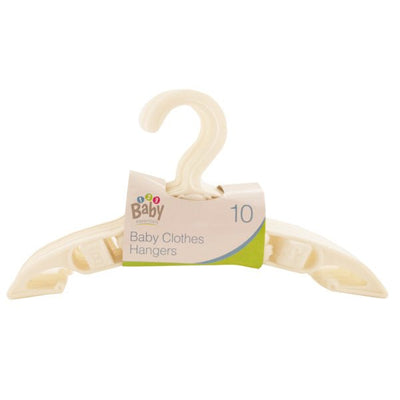 Baby Clothes Hangers 10 Pk - EuroGiant