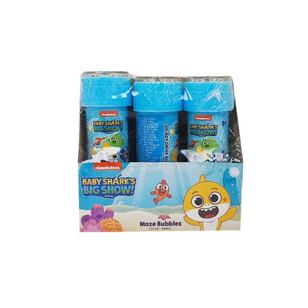 Baby Sharks Maze Bubbles 3PK - EuroGiant