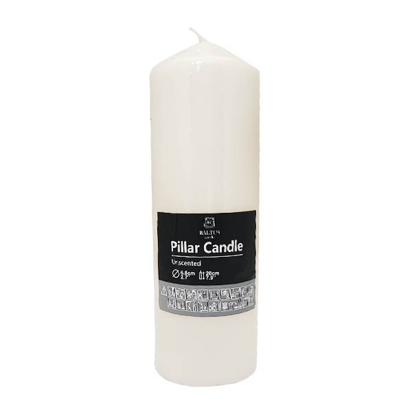 Baltus Pillar Candle Ivory 68x200mm - EuroGiant