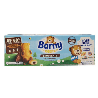 Barny Chocolate Bars 5 Pack 125g - EuroGiant