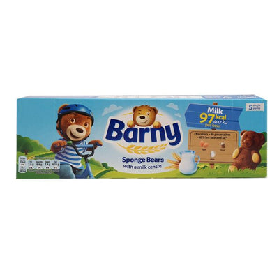 Barny Milk Bars 5 Pack 125g - EuroGiant