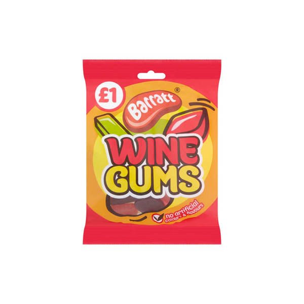 Barratt Wine Gums 80g - EuroGiant