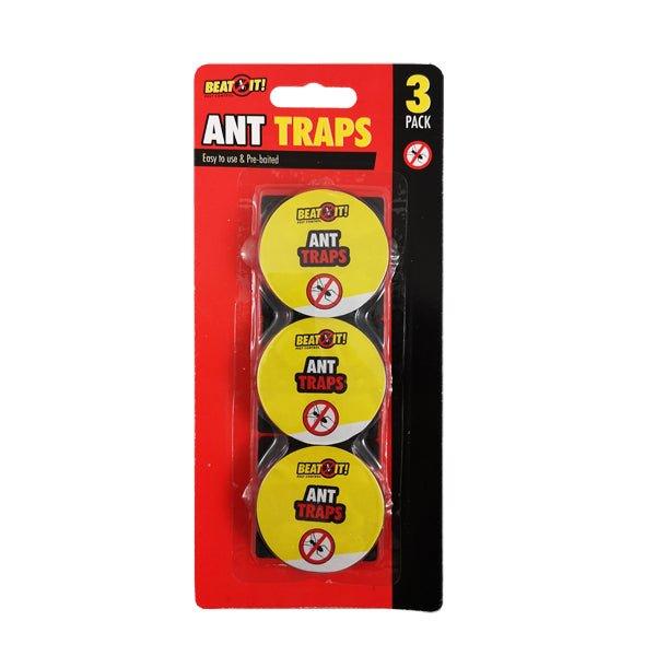 Beat It Ant Glue Traps 3 Pk - EuroGiant