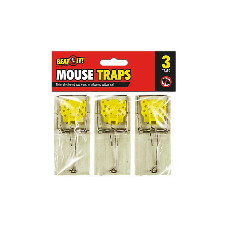 Beat It Mouse Traps 3 Pack - EuroGiant