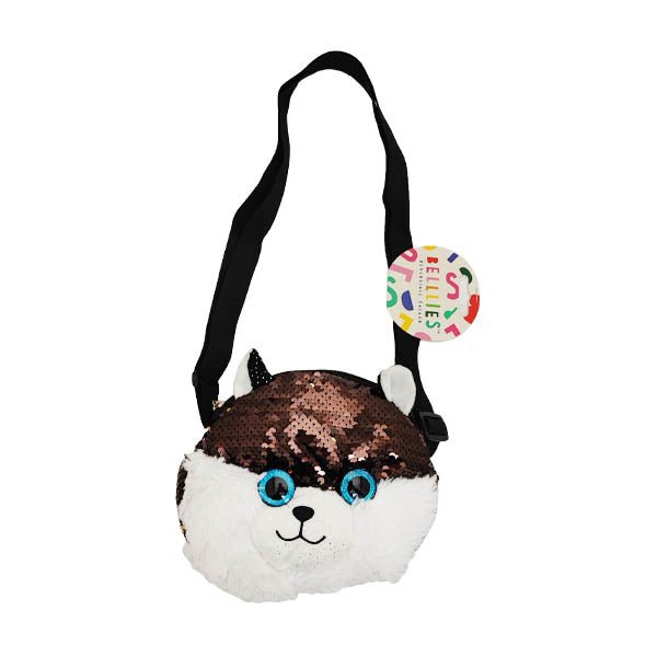 Bellies Reversible Sequin Plush Bag - EuroGiant