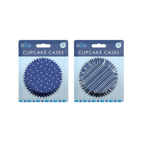 Best Dad Cupcake Cases 60 Pack - EuroGiant