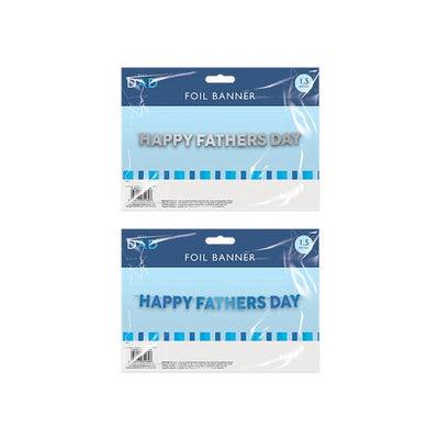 Best Dad Happy Fathers Day Foil Banner - EuroGiant