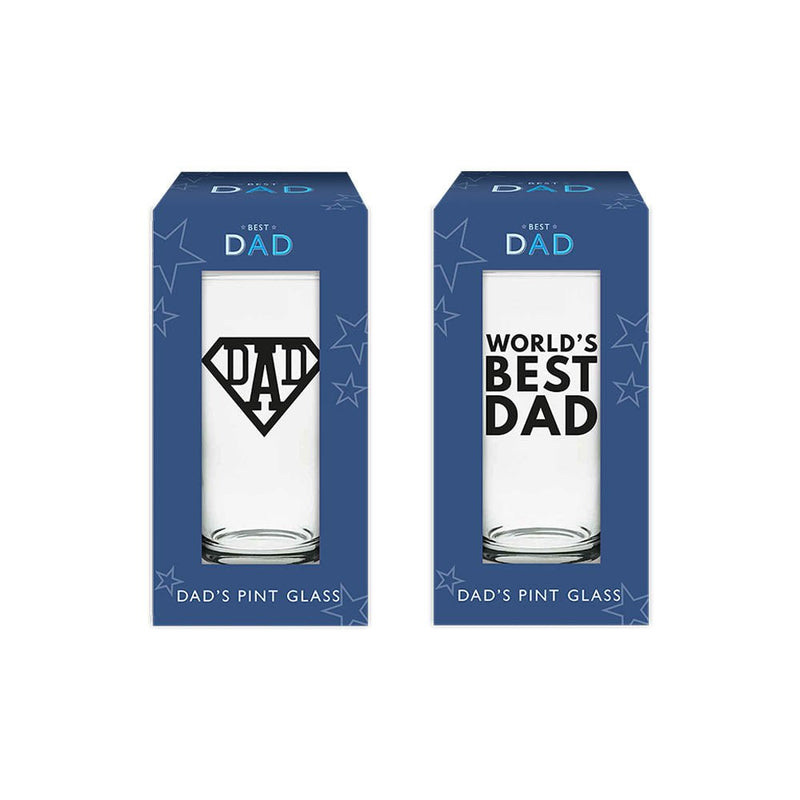 Best Dad Pint Glass In Gift Box - EuroGiant