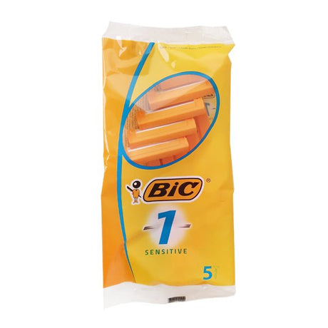 Bic Disp. Razors Sensitive 5 Pk - EuroGiant