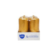 Bispol Votive Candles Gold Metalic 4 Pk - EuroGiant