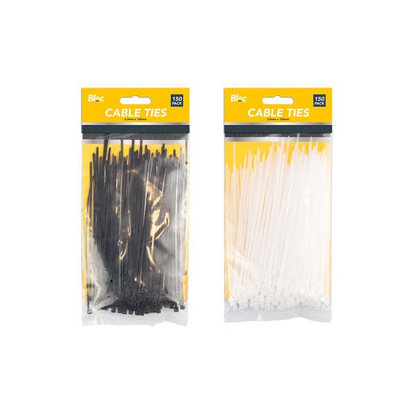 Bloc Cable Ties 2.5x150mm 150 Pack - EuroGiant