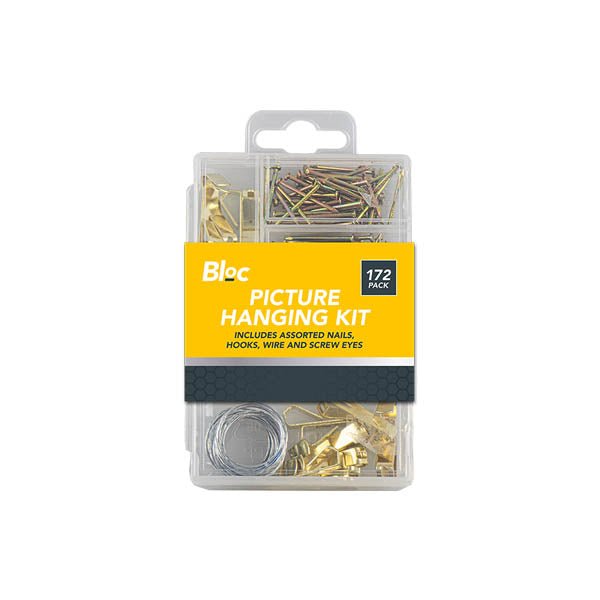 Bloc Picture Hanging Kit 172 Pack - EuroGiant