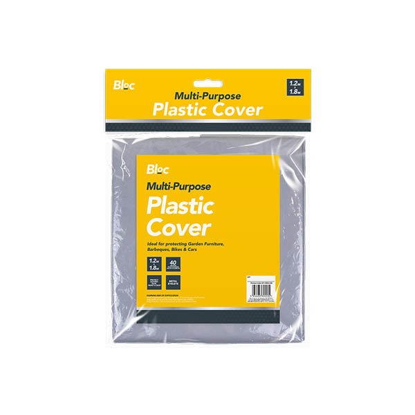 Bloc Plastic Cover 1.2x1.8 Metre - EuroGiant