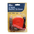 Bloc S Hook Ratchet Tie Down - EuroGiant