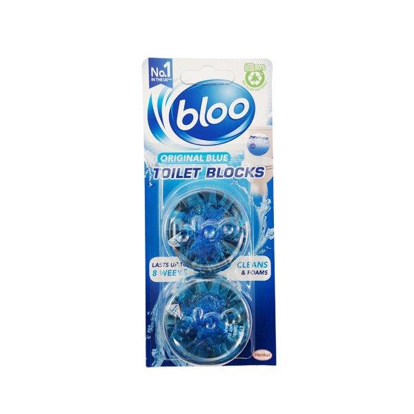 Bloo In Cistern Toilet Blocks Original Blue 2 Pk - EuroGiant