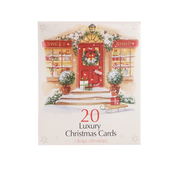 Boxed Xmas Cards 20 Pk 20XPEG ) - EuroGiant