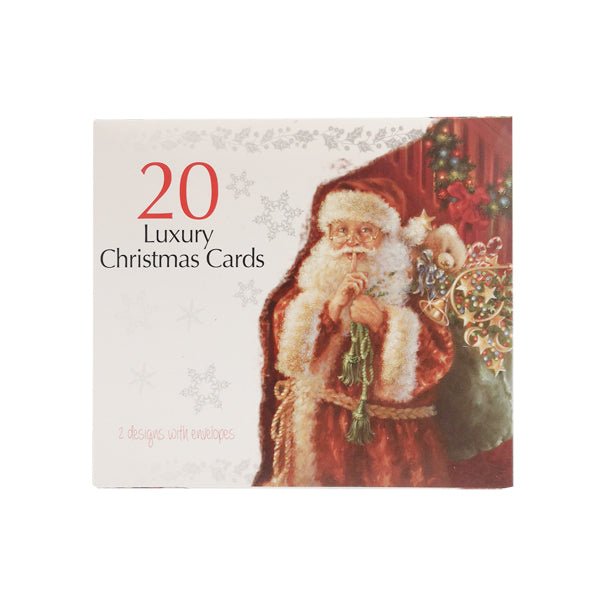 Boxed Xmas Cards 20 Pk - EuroGiant