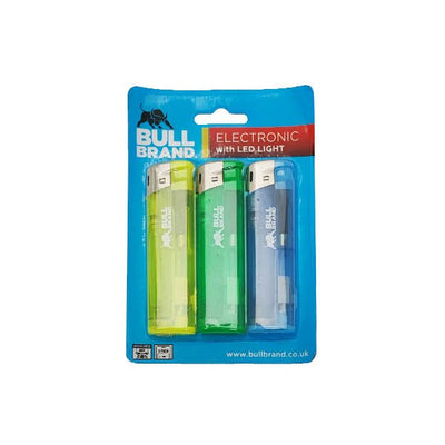 Bull Brand Electronic With Led 3 Pack - EuroGiant