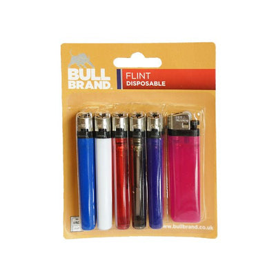 Bull Brand Flint Lighter 6 Pack - EuroGiant