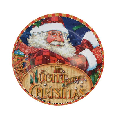 Charger Plate Christmas Theme Xm54691 - EuroGiant