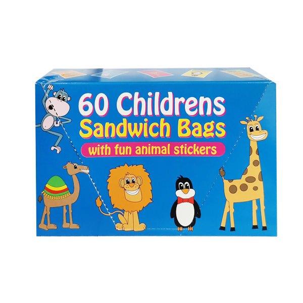 Childrens Sandwich Bags 60 Pk - EuroGiant
