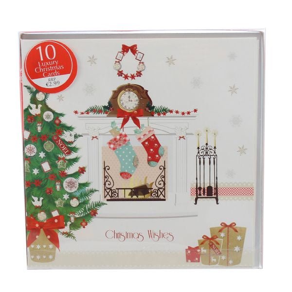 Christmas Cards 12 Pk Trad - EuroGiant