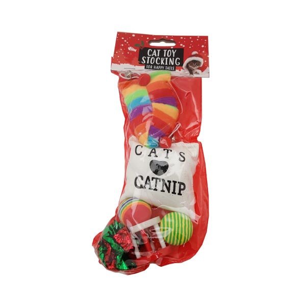 Christmas Cat Toy Stocking - EuroGiant