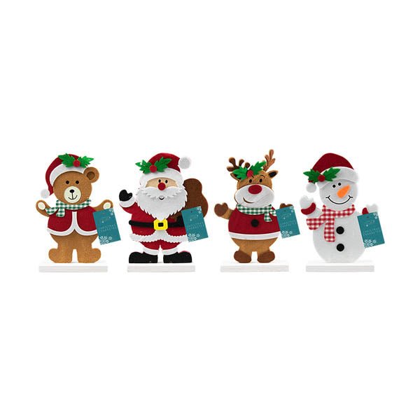 Christmas Character Felt Ornament - EuroGiant