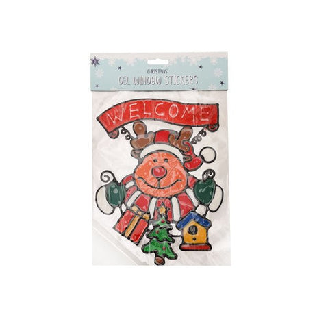 Christmas Figures Gel Window Stickers - EuroGiant