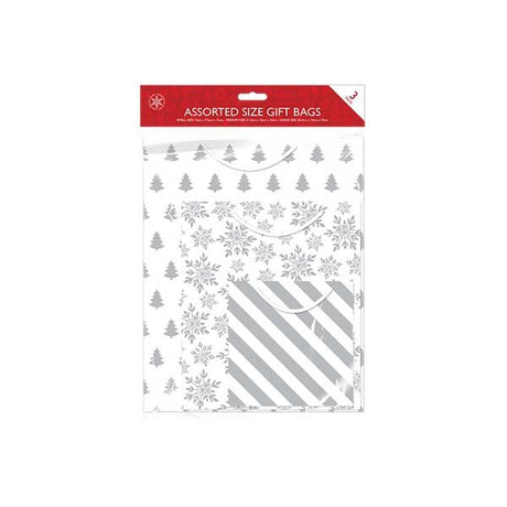 Christmas Gift Bags Assorted Size 3 Pack - EuroGiant